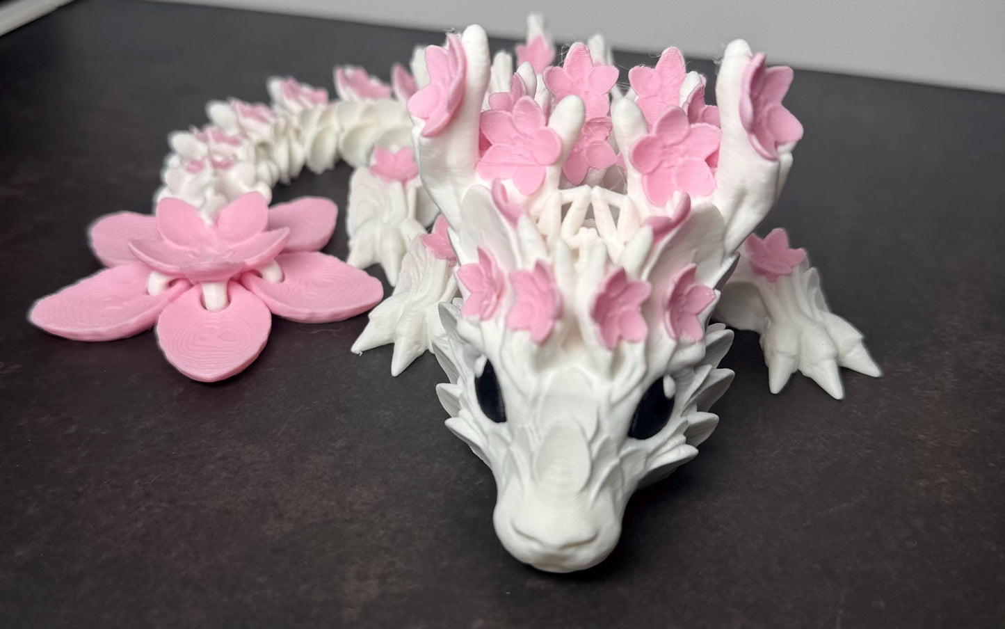 Baby Cherry Blossom Dragon – Adorable Articulated PLA Dragon My Store