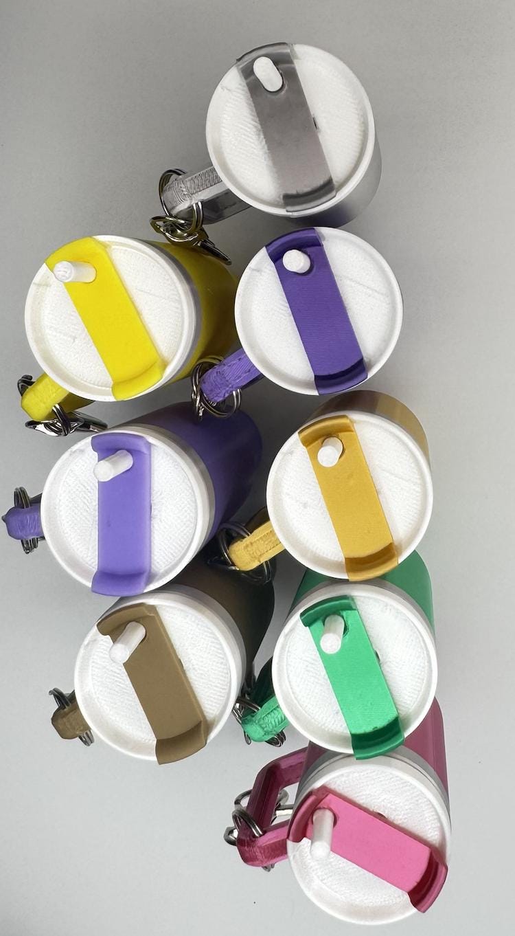 Stanley Inspired Keychain Chapstick Holder - Gift for Him or Her My Store