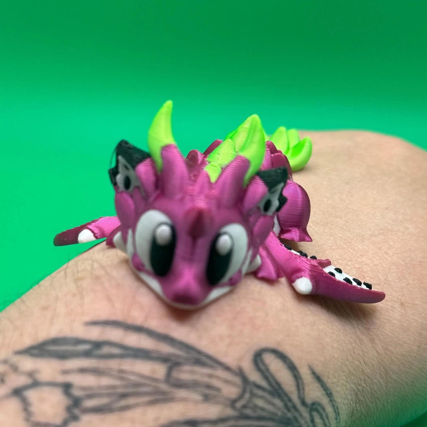 Articulated Dragon Mini 3D Printed Dragon Fruit Fidget Toy with Egg – Cute Desk Pet & Unique Gift for Dragon Lovers My Store