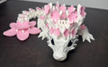 Baby Cherry Blossom Dragon – Adorable Articulated PLA Dragon - KV3D Designs