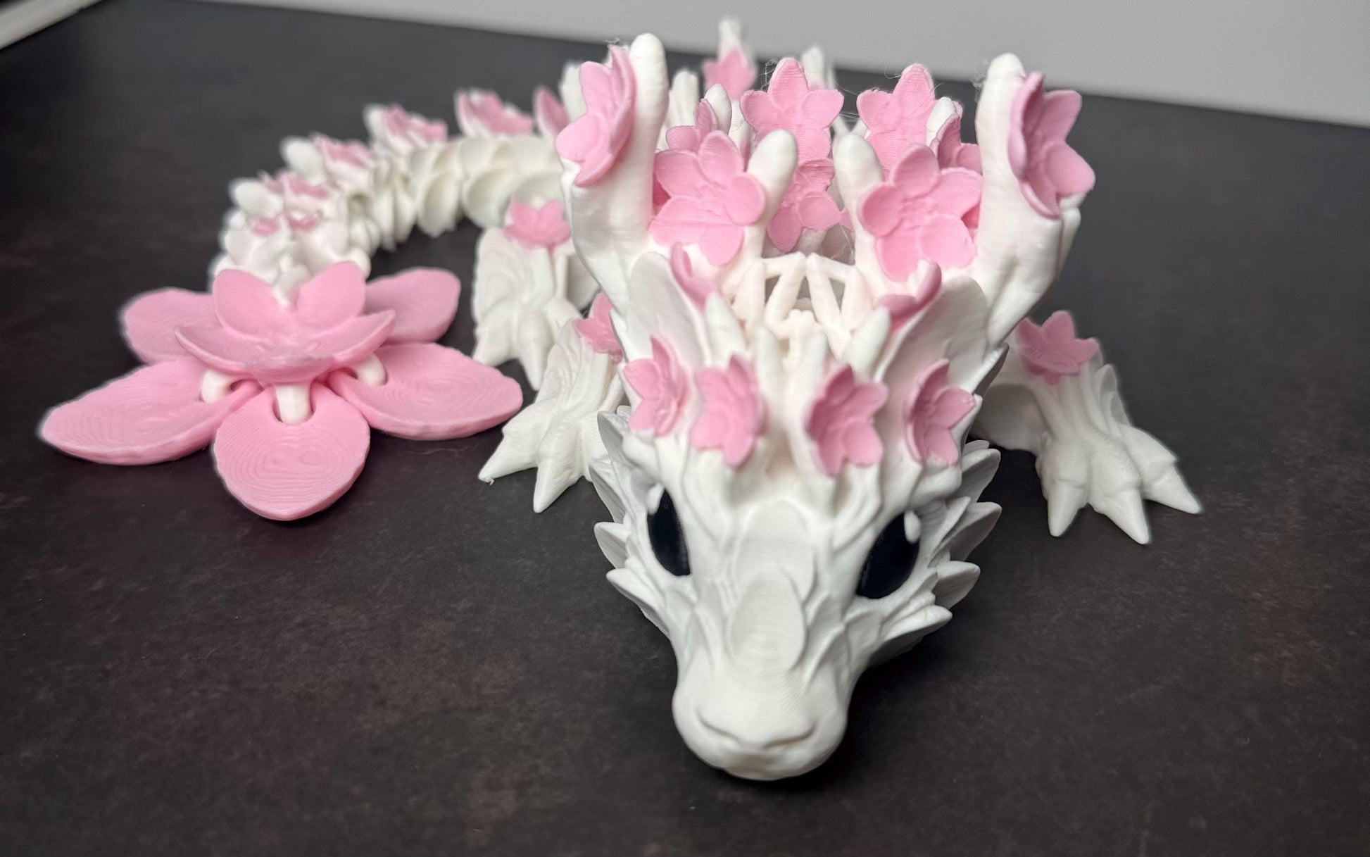 Baby Cherry Blossom Dragon – Adorable Articulated PLA Dragon My Store