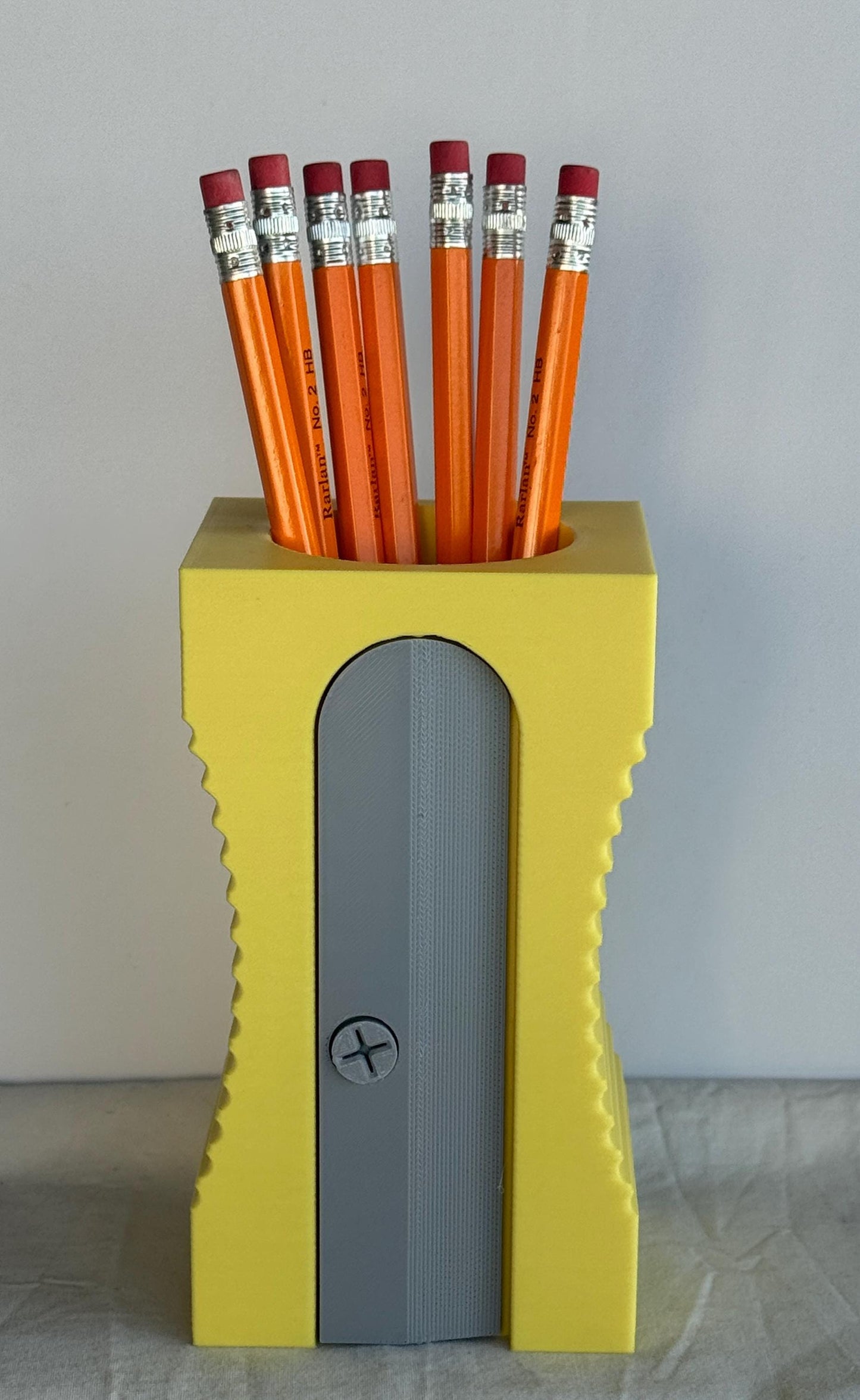 3d Printed Pencil Sharpener Organizer – Fun Pen and Pencil Holder for Teachers, & Students. Classroom and Office Decor My Store