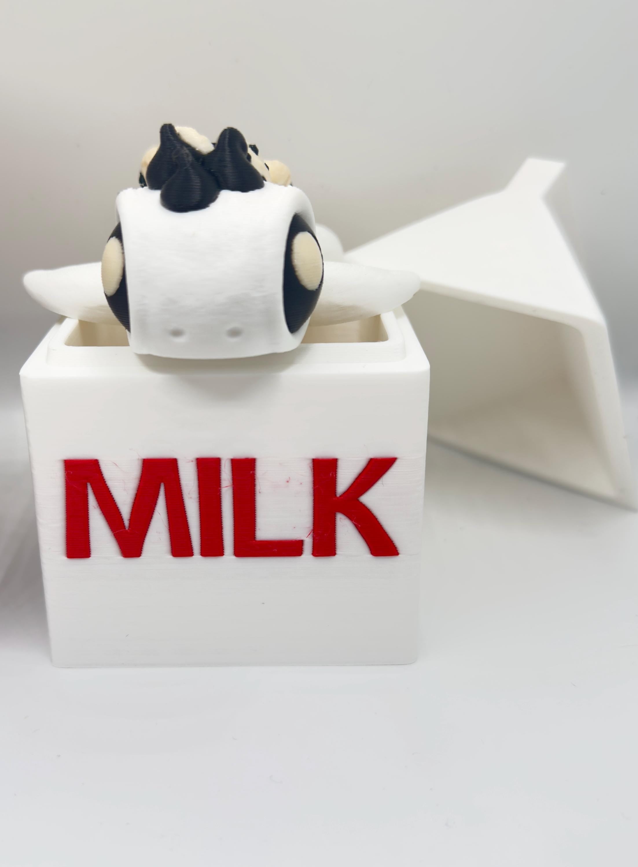 Adorable Dessert-Themed Fidget Toy: 3D Milk and Cookie Turtle - KV3D Designs