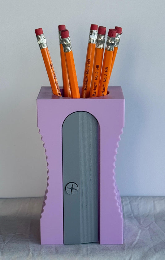 3d Printed Pencil Sharpener Organizer – Fun Pen and Pencil Holder for Teachers, & Students. Classroom and Office Decor My Store