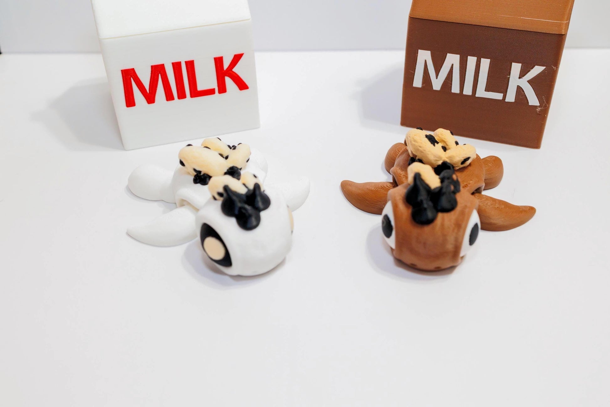 Adorable Dessert-Themed Fidget Toy: 3D Milk and Cookie Turtle My Store