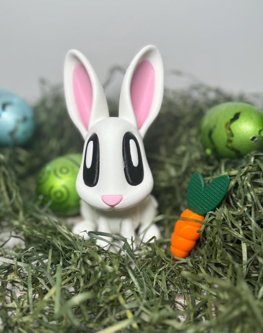 3D-Printed Easter Bunny | Articulated Fidget Toy, Cute Collectible Gift Basket Stuffer for Kids & Adults My Store