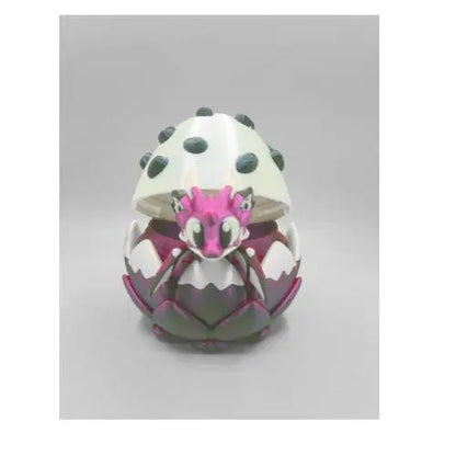 Articulated Dragon Mini 3D Printed Dragon Fruit Fidget Toy with Egg – Cute Desk Pet & Unique Gift for Dragon Lovers - KV3D Designs
