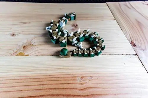 Camo Dragon Fidget Toy with Ammo Can | Military Veteran Gift | Army Articulated Dragon - KV3D Designs