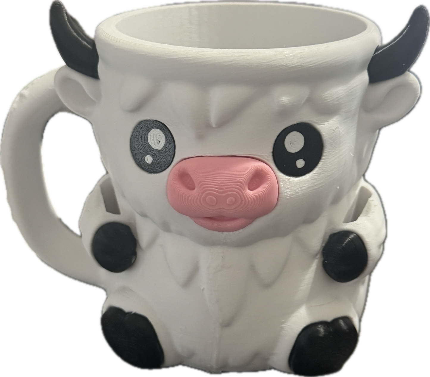 Ice Cream Pint Holder - Highland Cow Pint Cozy with Handle