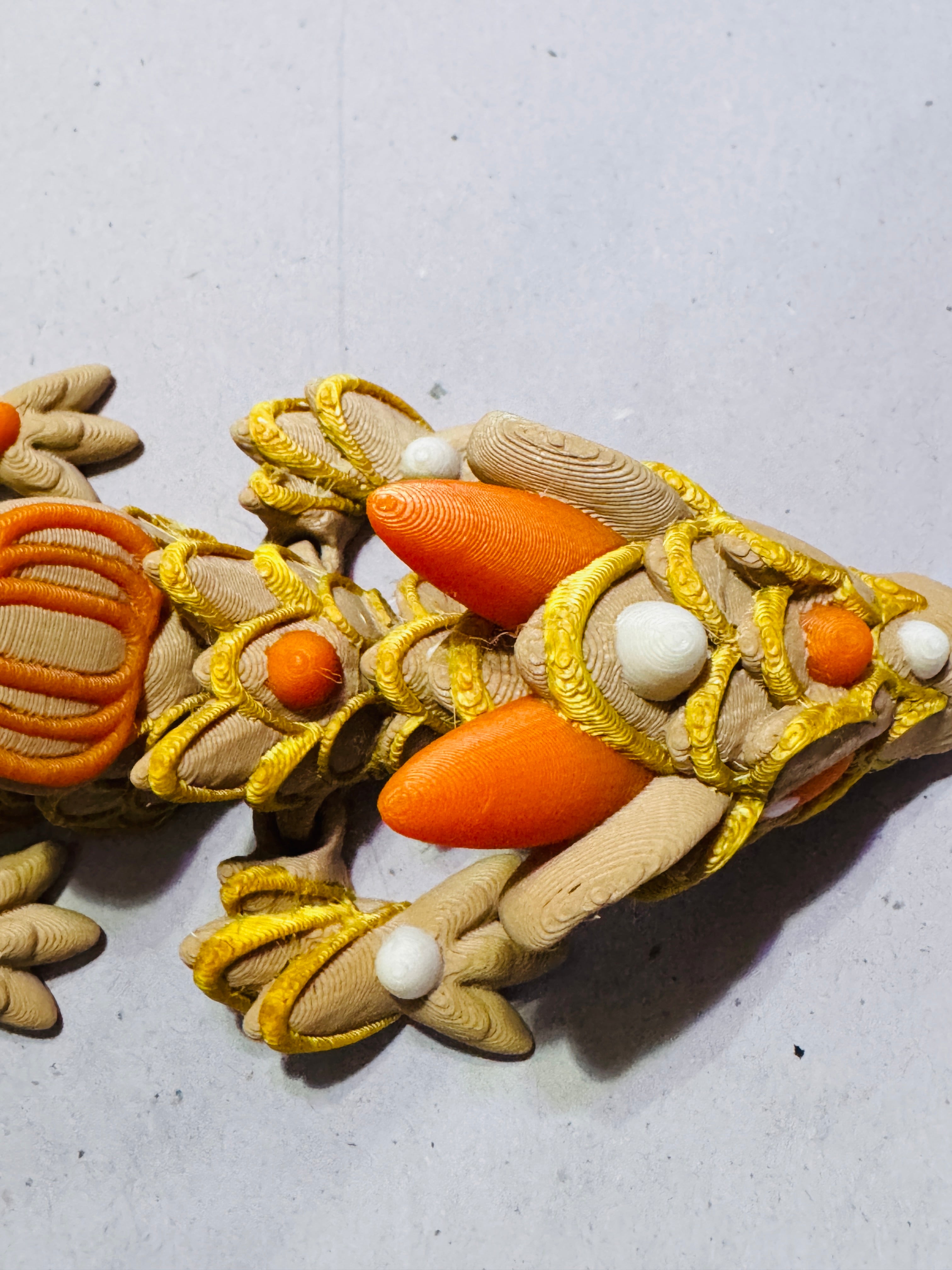 Customizable pumpkin dragon fidget toy