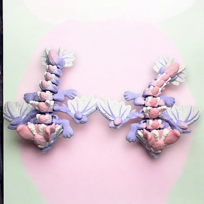3D Dragon Bunny, Mini Bunny Dragon - KV3D Designs