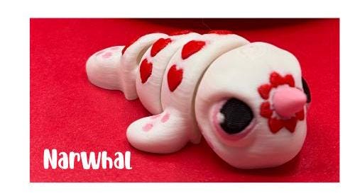 3D Printed Sea Animals - Unique Gifts for Kids & Ocean Lovers - KV3D Designs