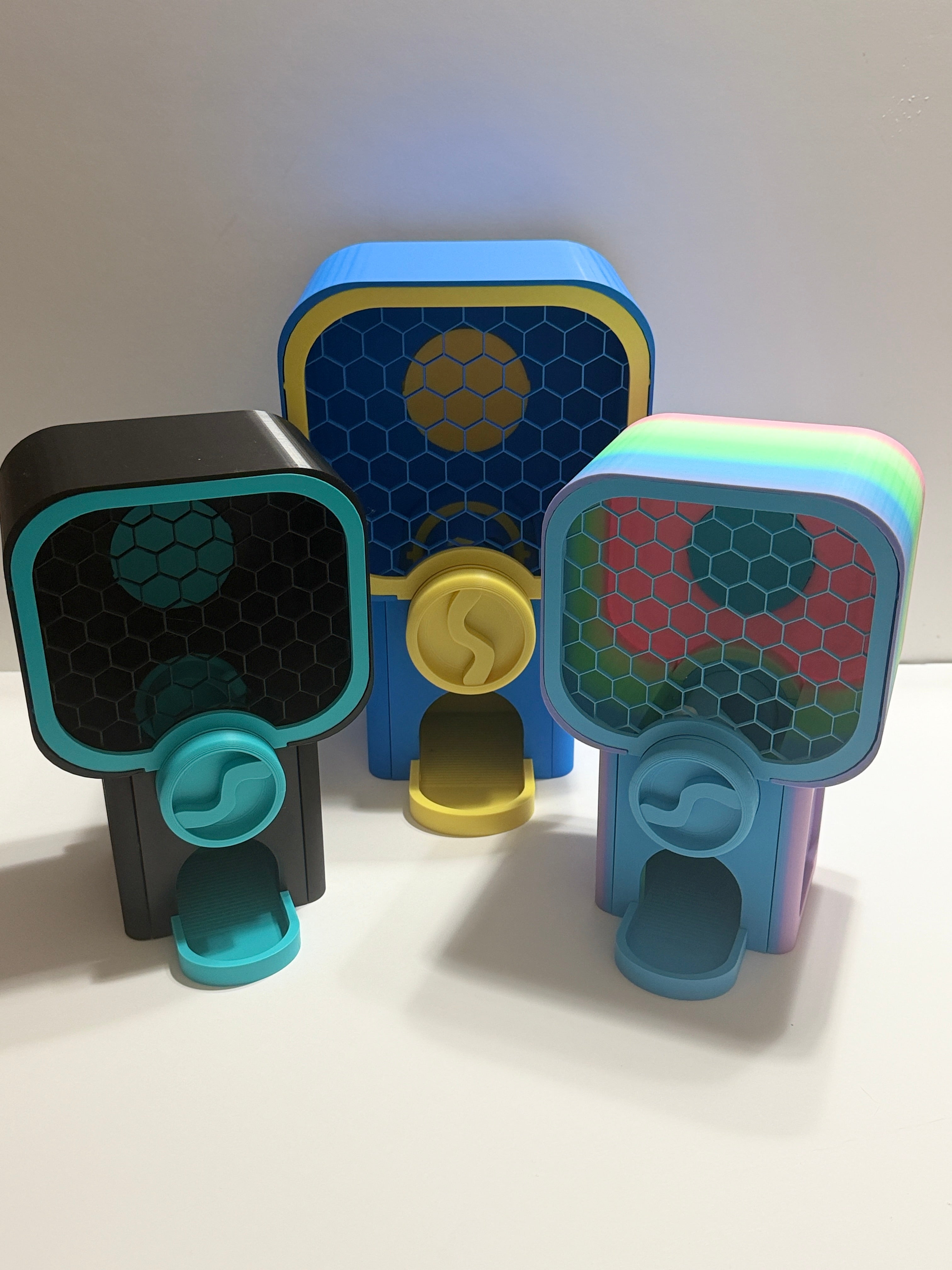 3D Printed Mini Toy Capsule Vending Machine - Reward Dispenser for Kids, Classrooms, Markets, Capsule Vending, Gacha, Gashapon, Gachapon